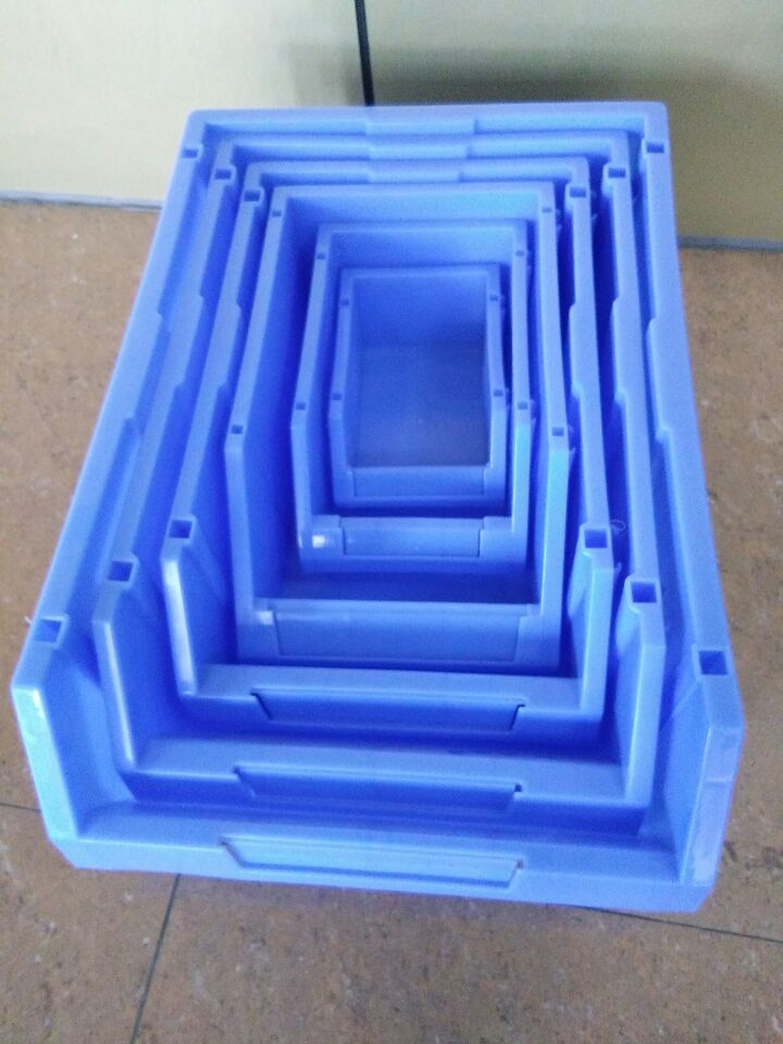 加厚斜口收纳零件盒组合式物料盒元件盒塑料盒螺丝物料箱零件箱